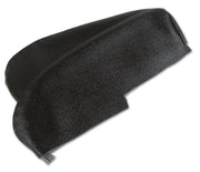 1958-1958 Corvette Vinyl Armrest Cover Pair W/O Pad - Charcoal-429804-Corvette-Store-Online