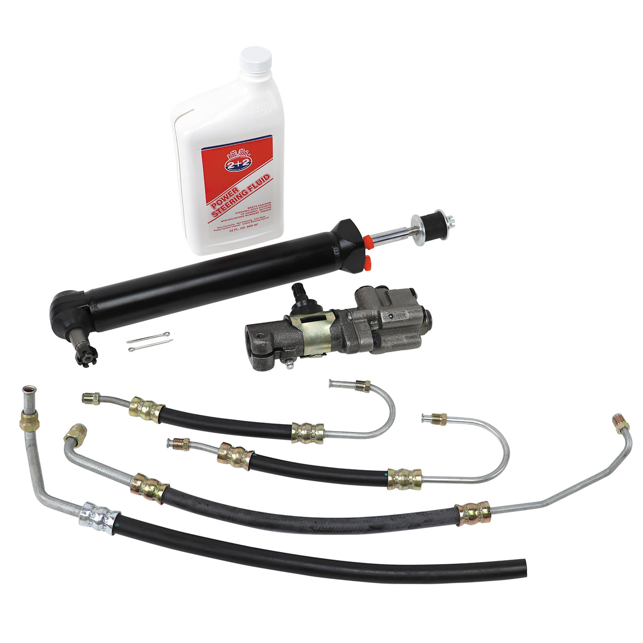 1965-1974 Corvette Power Steering Rebuild Kit With New Control Valve & Cylinder - Big Block-42986-Corvette-Store-Online