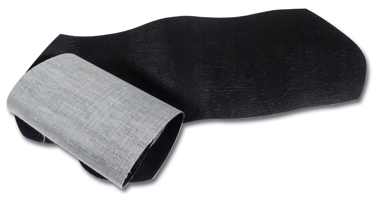 1962-1964 Corvette Vinyl Armrest Cover Pair W/O Pad - Black-430020-Corvette-Store-Online