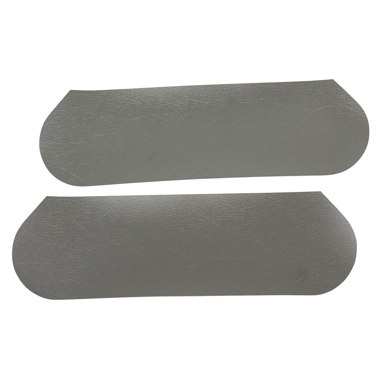 1964-1964 Corvette Vinyl Armrest Cover Pair W/O Pad - Silver-430061-Corvette-Store-Online