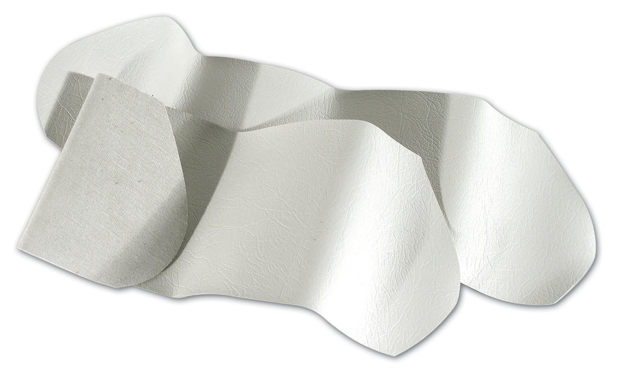 1964-1964 Corvette Vinyl Armrest Cover Pair W/O Pad - White-430065-Corvette-Store-Online