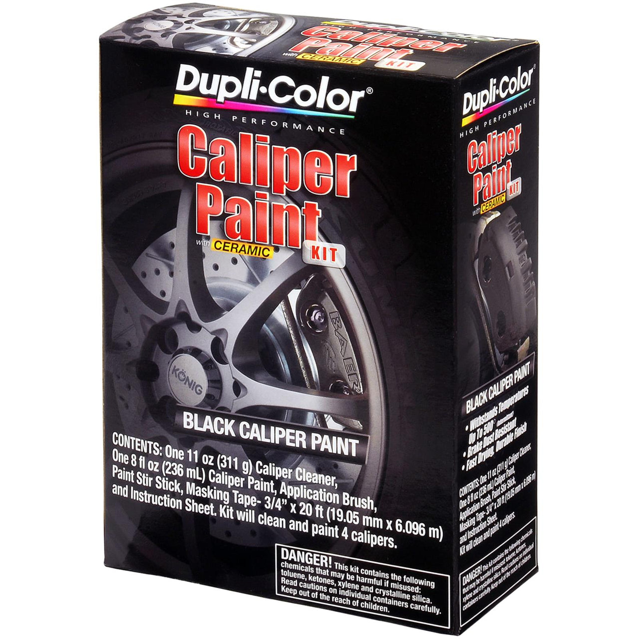 1953-2020 Corvette Epoxy Caliper & Rotor Paint Kit - Black-43016-Corvette-Store-Online