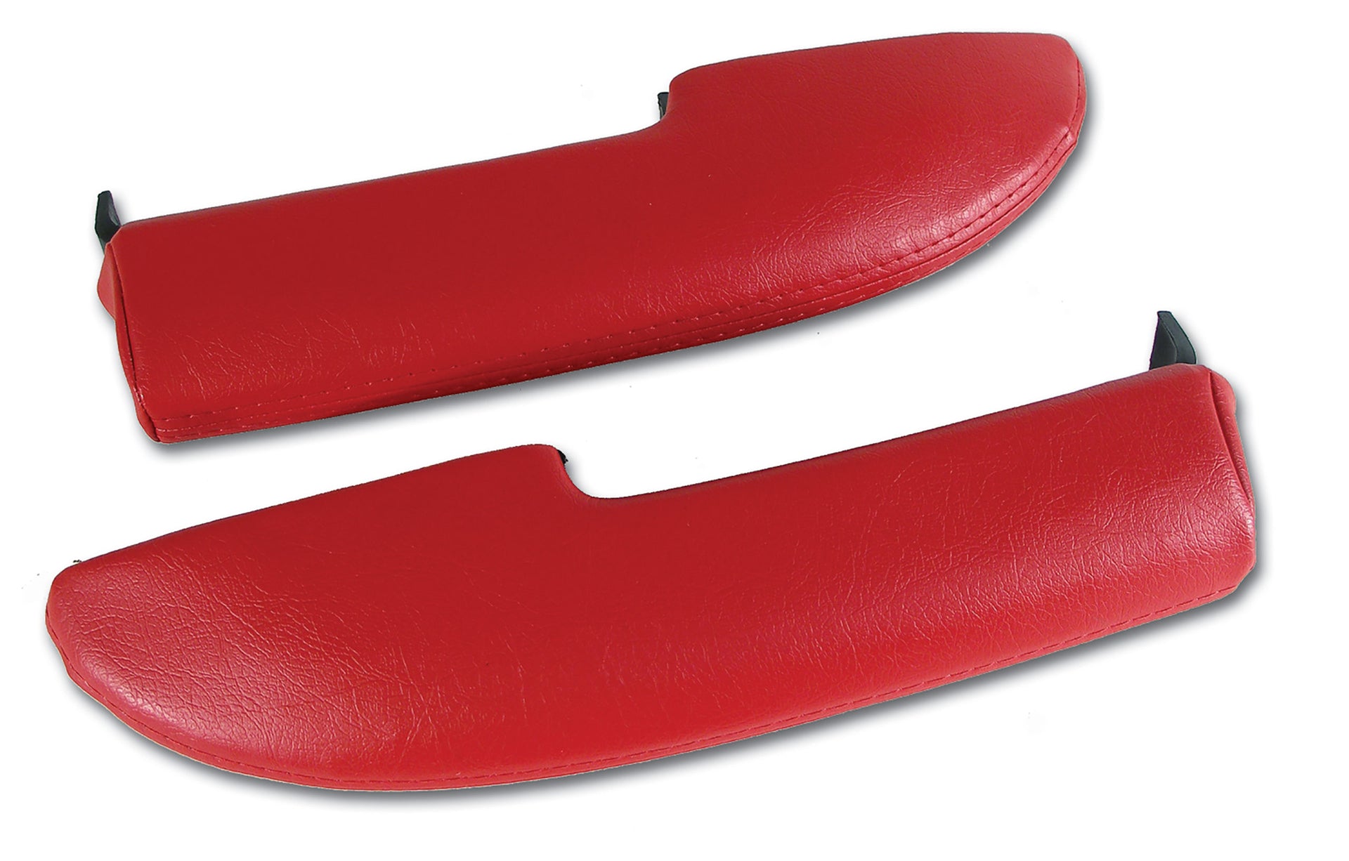 1959-1961 Corvette Armrest Assemblies W/O Chrome Ends - Red-430335-Corvette-Store-Online