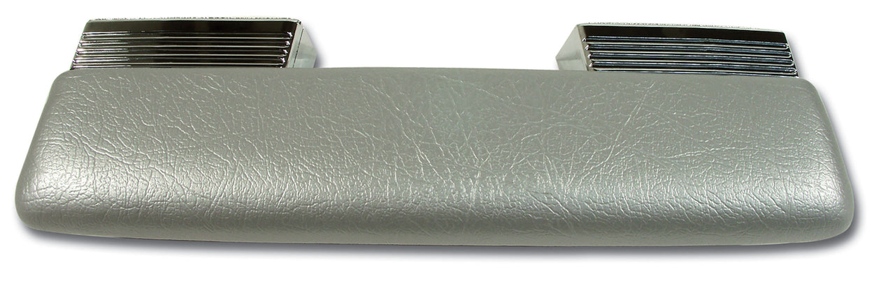 1964-1964 Corvette Complete Armrest Assembly - Left Or Right - Silver-430561-Corvette-Store-Online