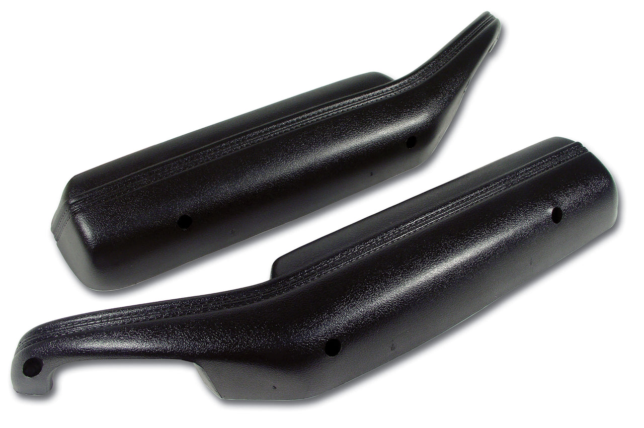 1978-1981 Corvette Moulded Door Panel Armrest Pair - Black-430720-Corvette-Store-Online