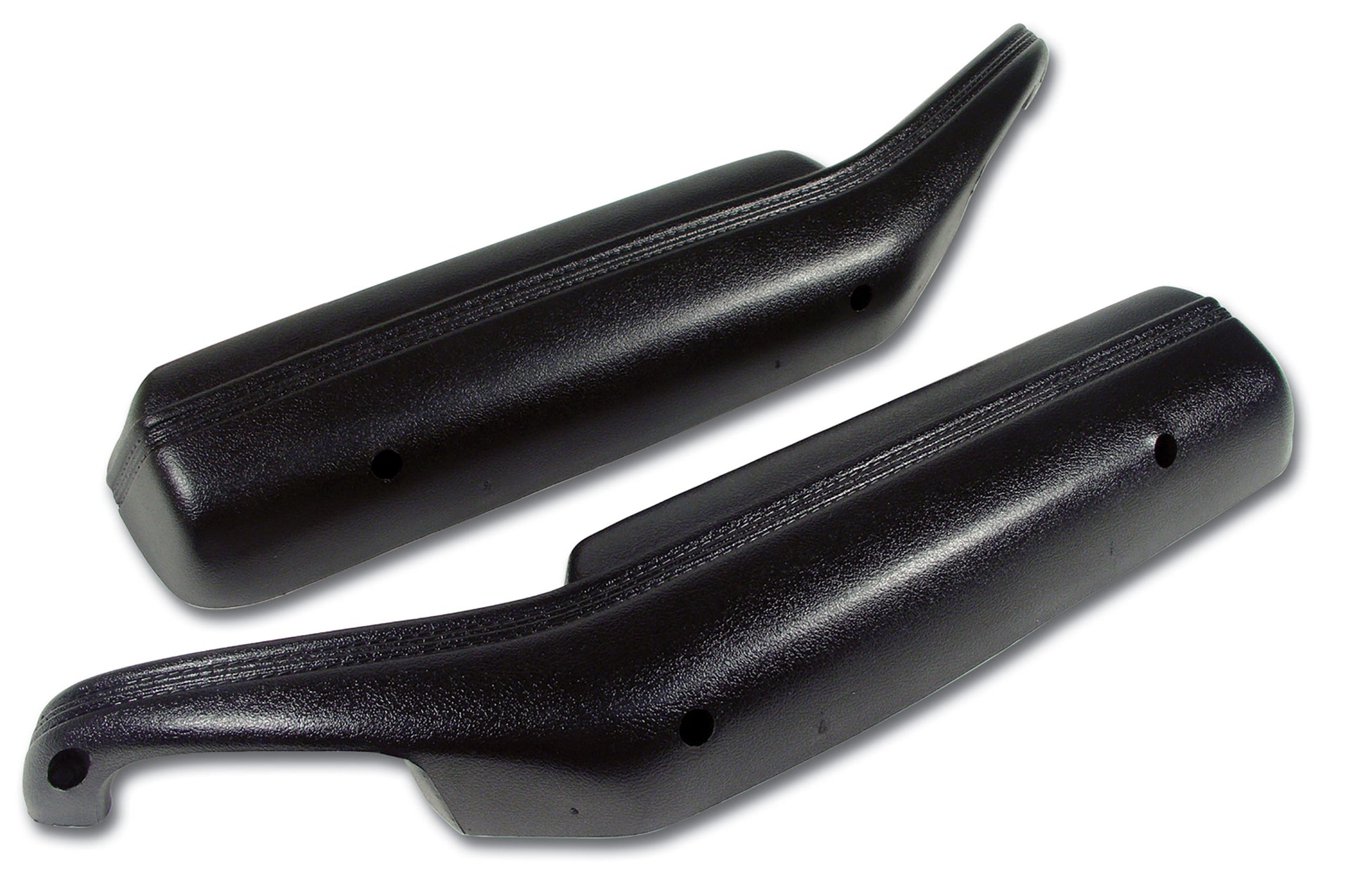 1978-1981 Corvette Moulded Door Panel Armrest Pair - Black-430720-Corvette-Store-Online