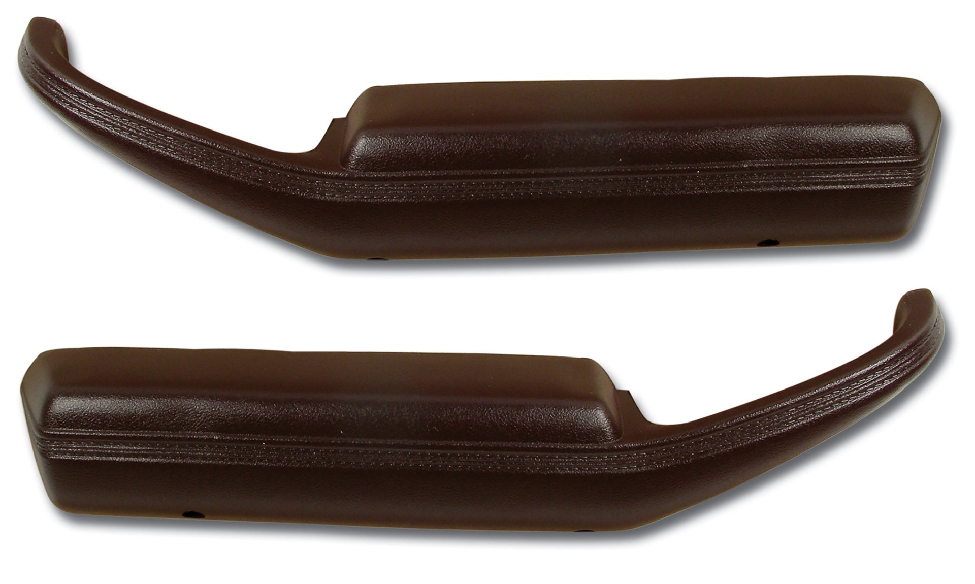 1980-1980 Corvette Moulded Door Panel Armrest Pair - Claret-430736-Corvette-Store-Online