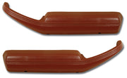 1981-1981 Corvette Moulded Door Panel Armrest Pair - Cinnabar-430739-Corvette-Store-Online