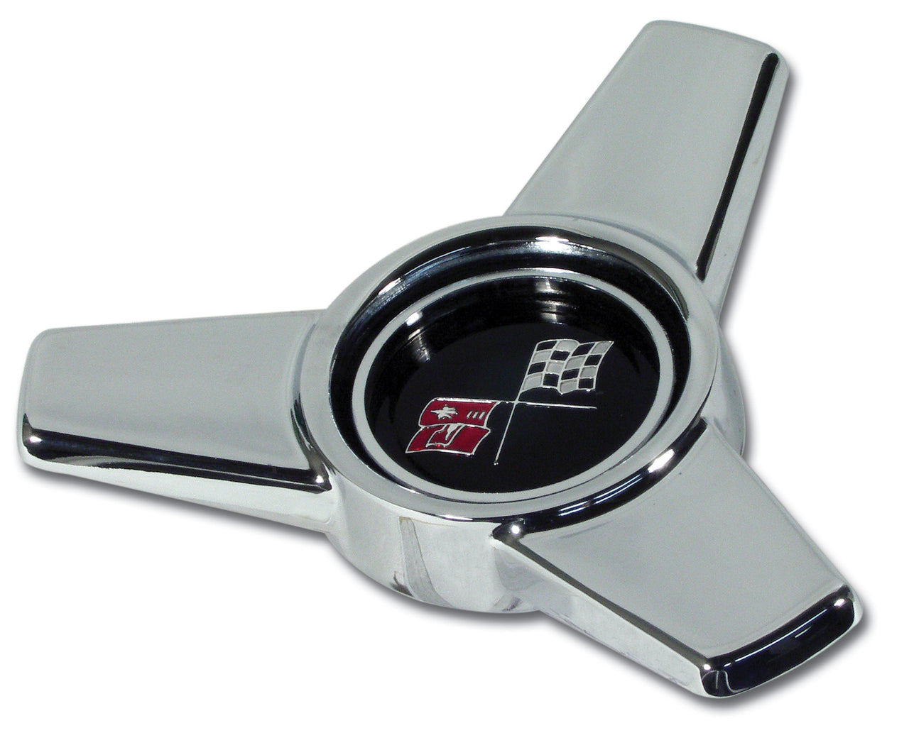 1966-1966 Corvette Hubcap Spinner Assembly Set-43074-Corvette-Store-Online