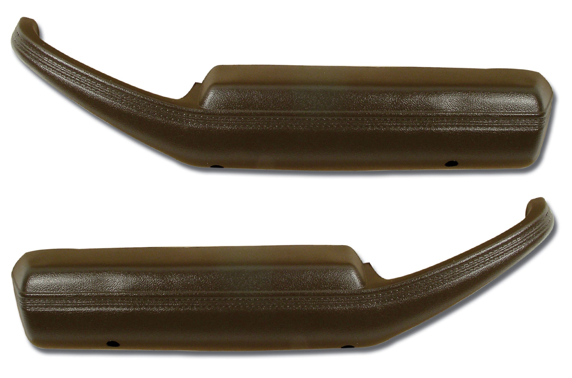1978-1978 Corvette Moulded Door Panel Armrest Pair - Dark Brown-430755-Corvette-Store-Online