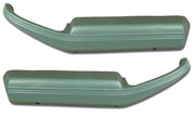 1982-1982 Corvette Moulded Door Panel Armrest Pair - Silvergreen-430759-Corvette-Store-Online