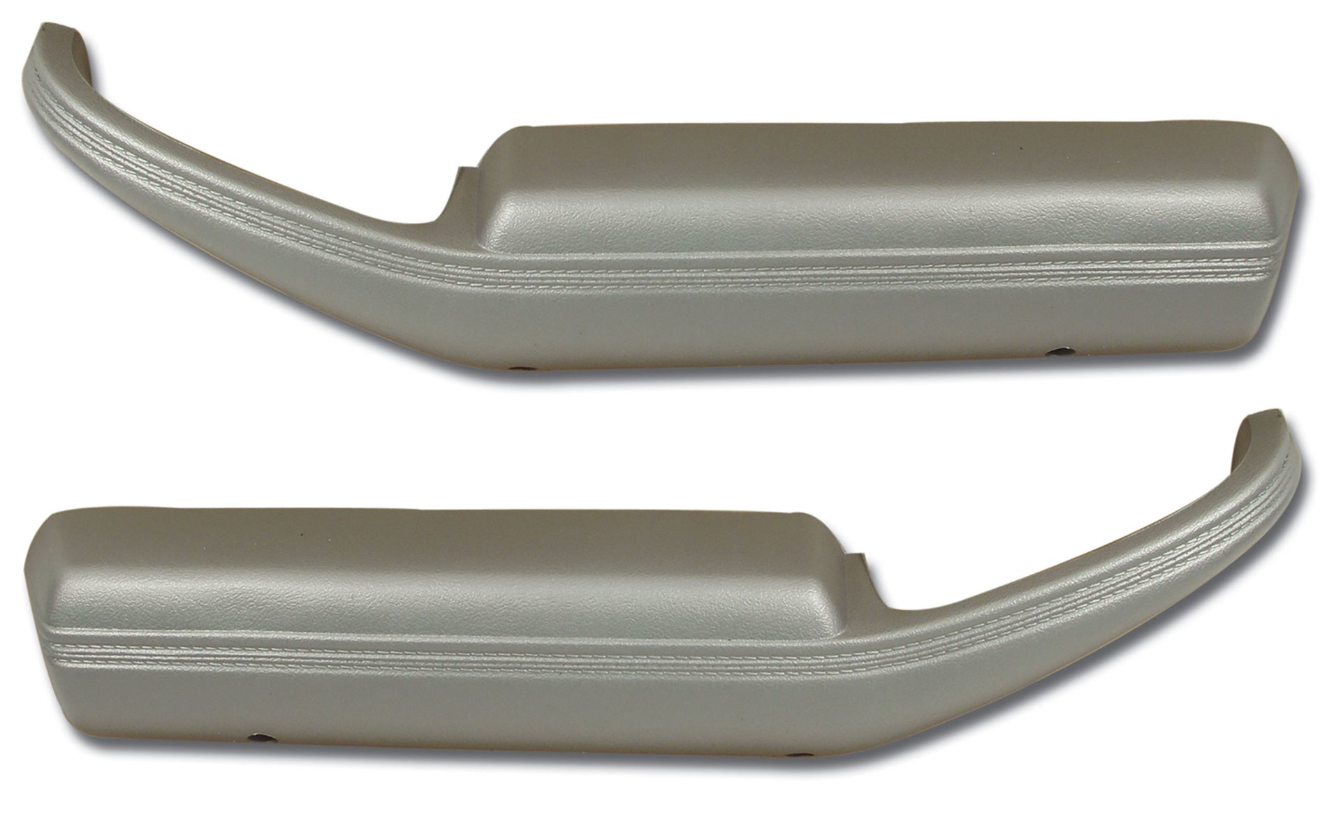 1981-1981 Corvette Moulded Door Panel Armrest Pair - Silver-430764-Corvette-Store-Online