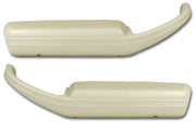 1979-1980 Corvette Moulded Door Panel Armrest Pair - Oyster-430766-Corvette-Store-Online