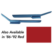 1986-1989 Corvette Moulded Door Panel Armrest Pair - Red-430875-Corvette-Store-Online