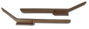 1988-1989 Corvette Moulded Door Panel Armrest Pair - Saddle-430878-Corvette-Store-Online