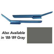 1988-1989 Corvette Moulded Door Panel Armrest Pair - Gray-430879-Corvette-Store-Online