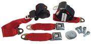 1974-1977 Corvette Red Lap & Shoulder Seat Belts - Single Retractor-43183-Corvette-Store-Online