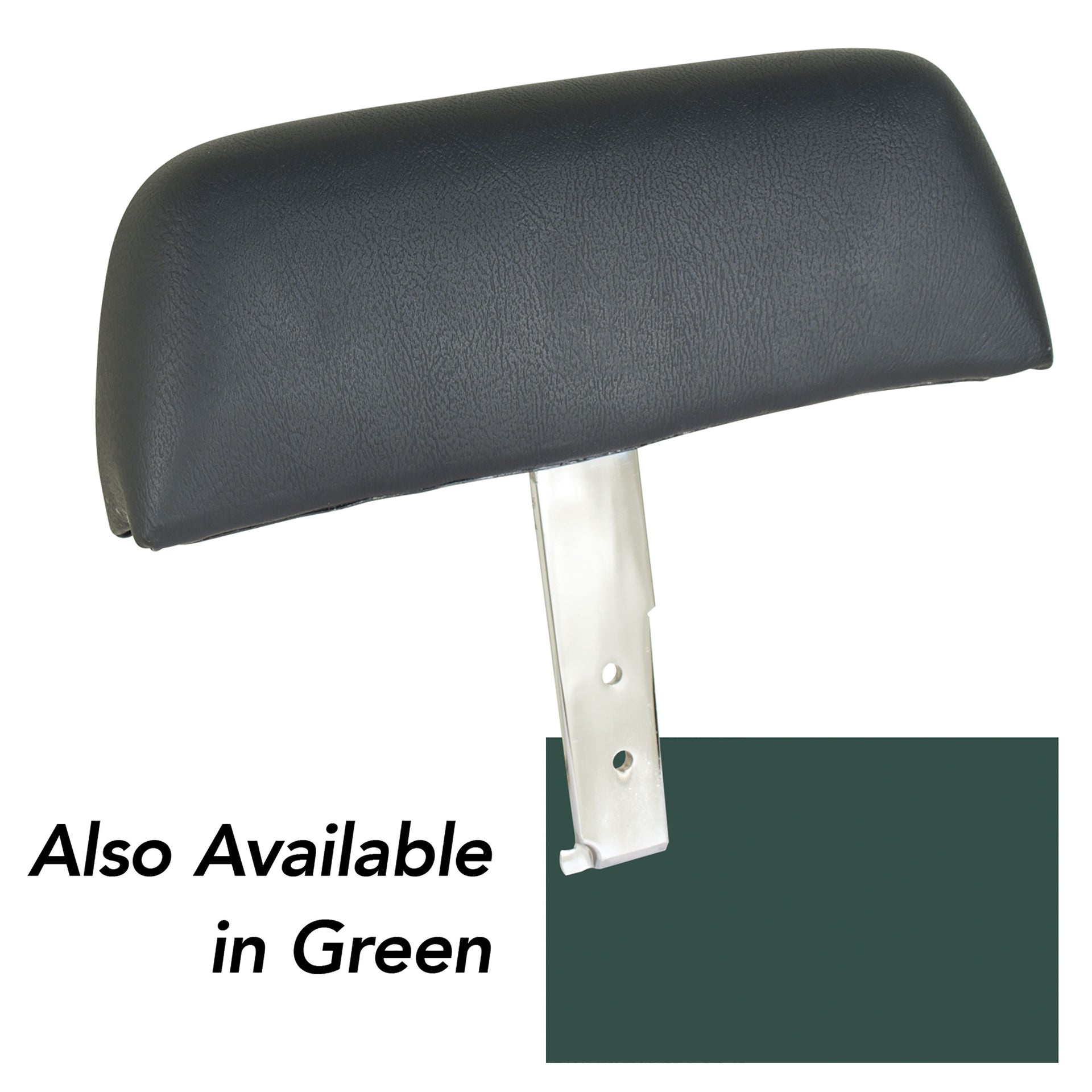 1969-1969 Corvette Headrests Green Complete W/ABS Covers-432314-Corvette-Store-Online