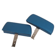 1968-1969 Corvette Headrests Bright Blue Complete W/ABS Covers-432341-Corvette-Store-Online