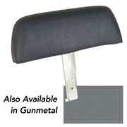 1968-1969 Corvette Headrests Gunmetal Complete W/ABS Covers-432363-Corvette-Store-Online