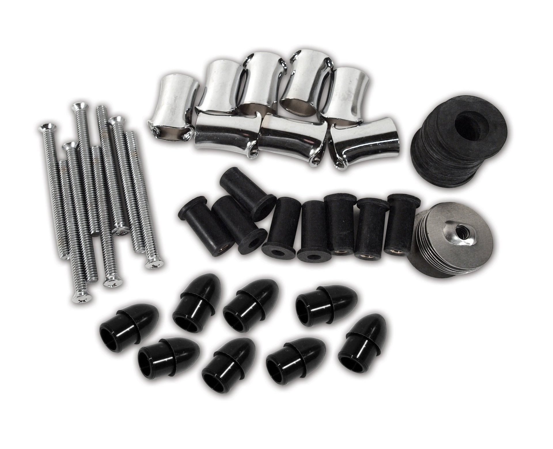 1968-1982 Corvette Luggage Rack Hardware Kit 6 & 8 Hole Stainless Steel-43237-Corvette-Store-Online