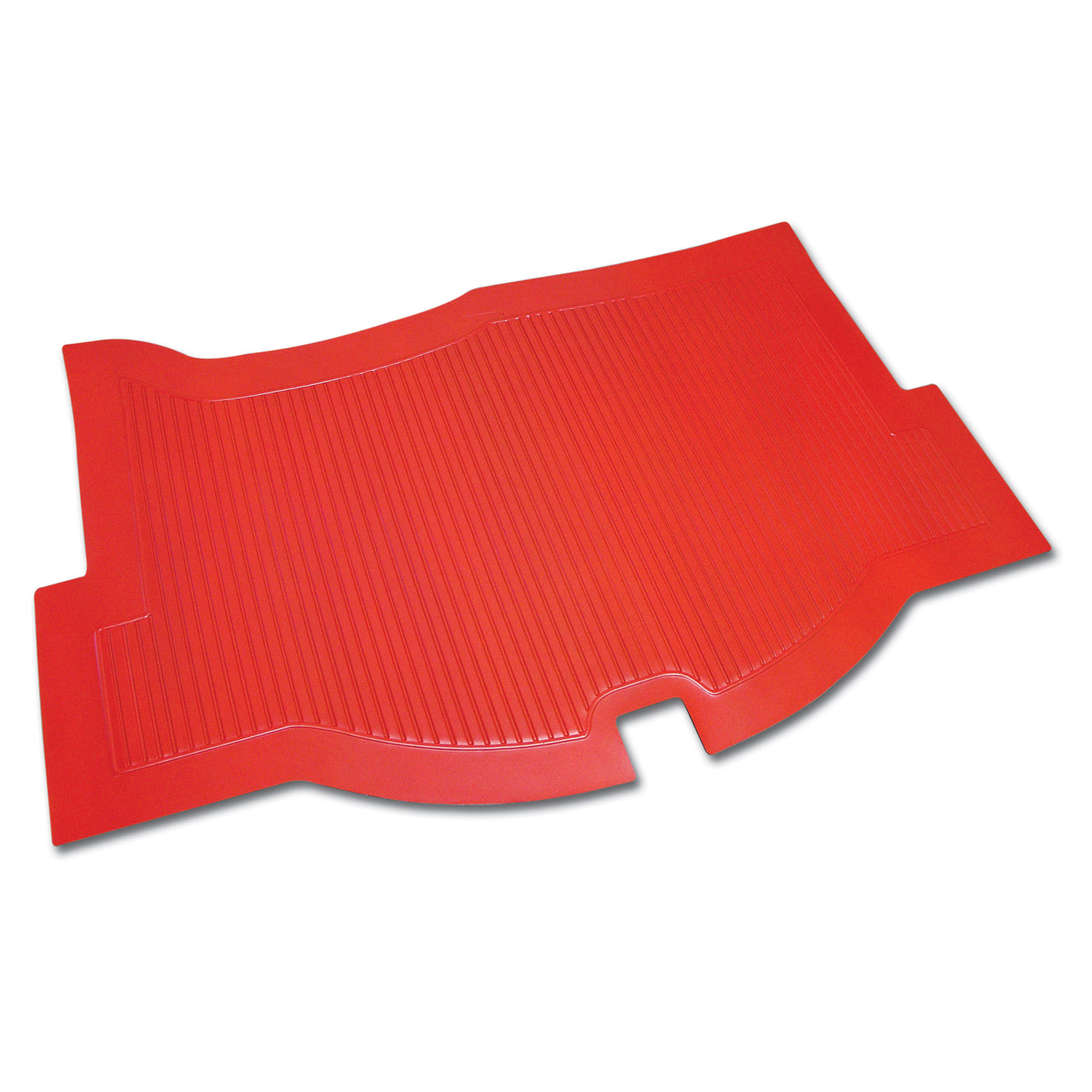 1958-1958 Corvette Trunk Mat Red-43259-Corvette-Store-Online