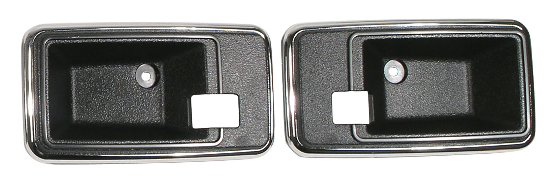 1978-1981 Corvette Door Latch Bezels Black-433420-Corvette-Store-Online