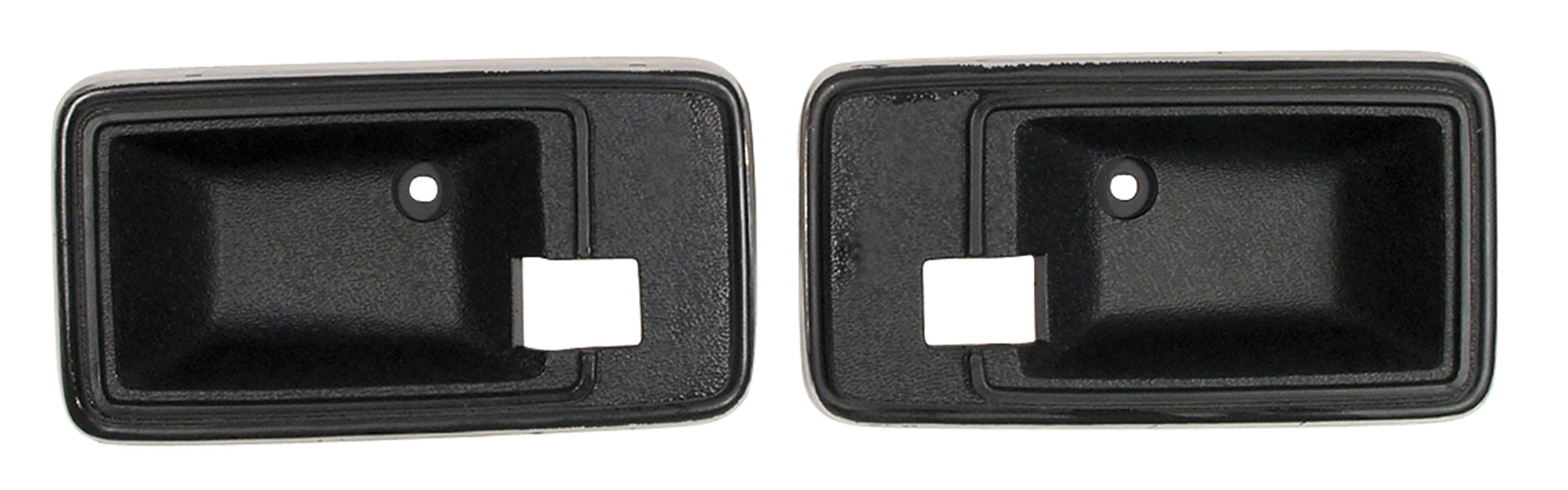 1982-1982 Corvette Door Latch Bezels Charcoal-433421-Corvette-Store-Online