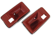 1978-1978 Corvette Door Latch Bezels Saffron-433433-Corvette-Store-Online