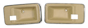 1978-1980 Corvette Door Latch Bezels Doeskin-433450-Corvette-Store-Online