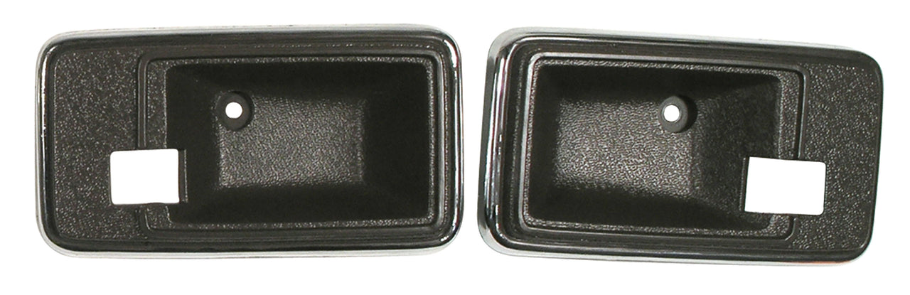 1978-1978 Corvette Door Latch Bezels Dark Brown-433455-Corvette-Store-Online