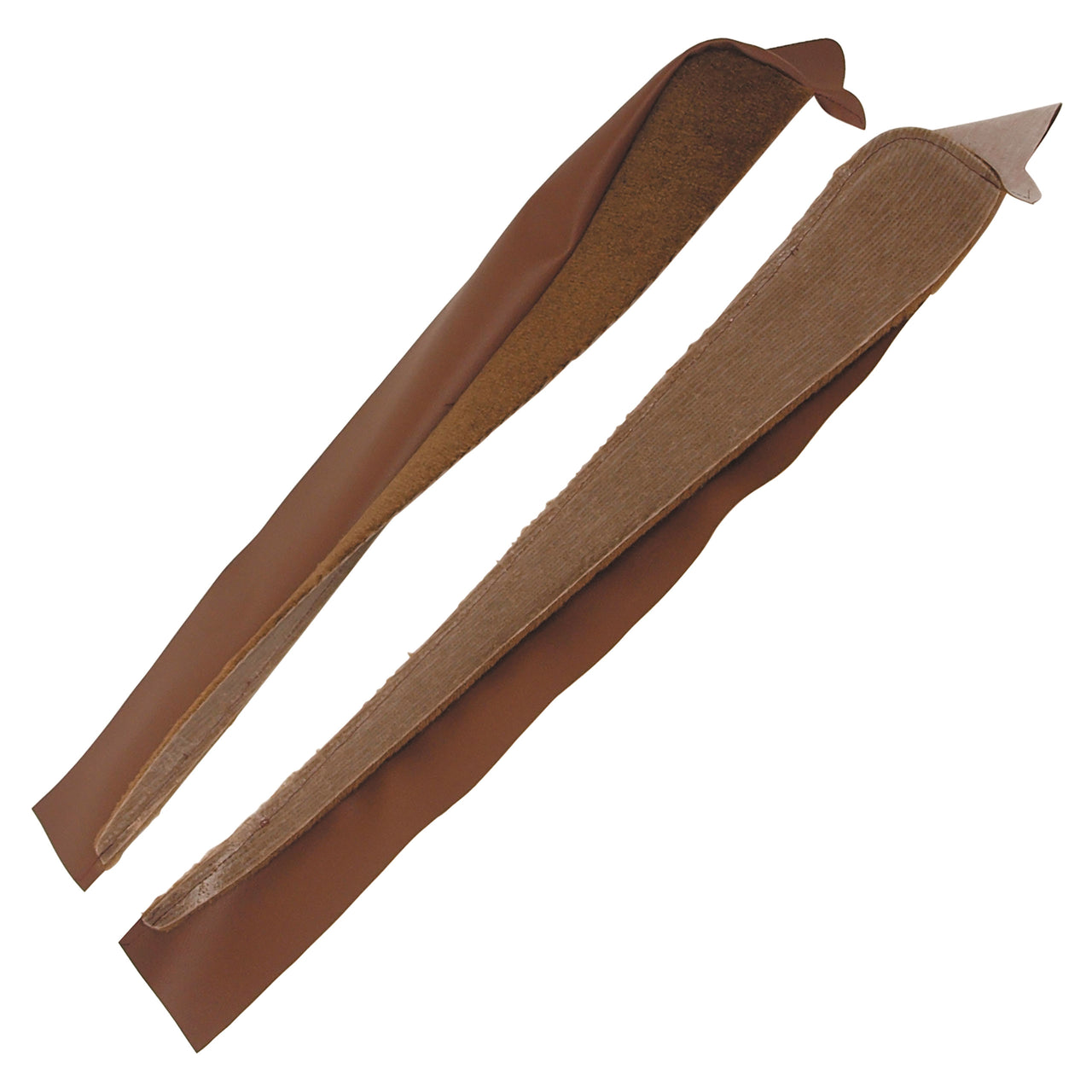 1973-1973 Corvette Carpet Vinyl Strips Dark Saddle-433623-Corvette-Store-Online