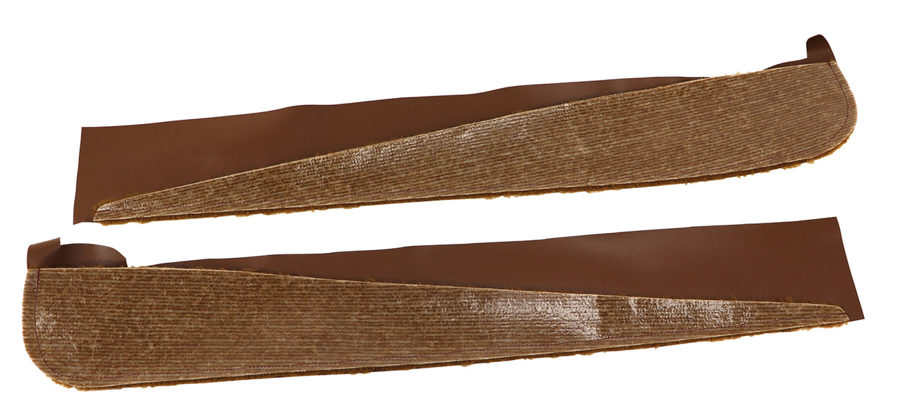 1970-1972 Corvette Carpet Vinyl Strips Dark Saddle-433653-Corvette-Store-Online