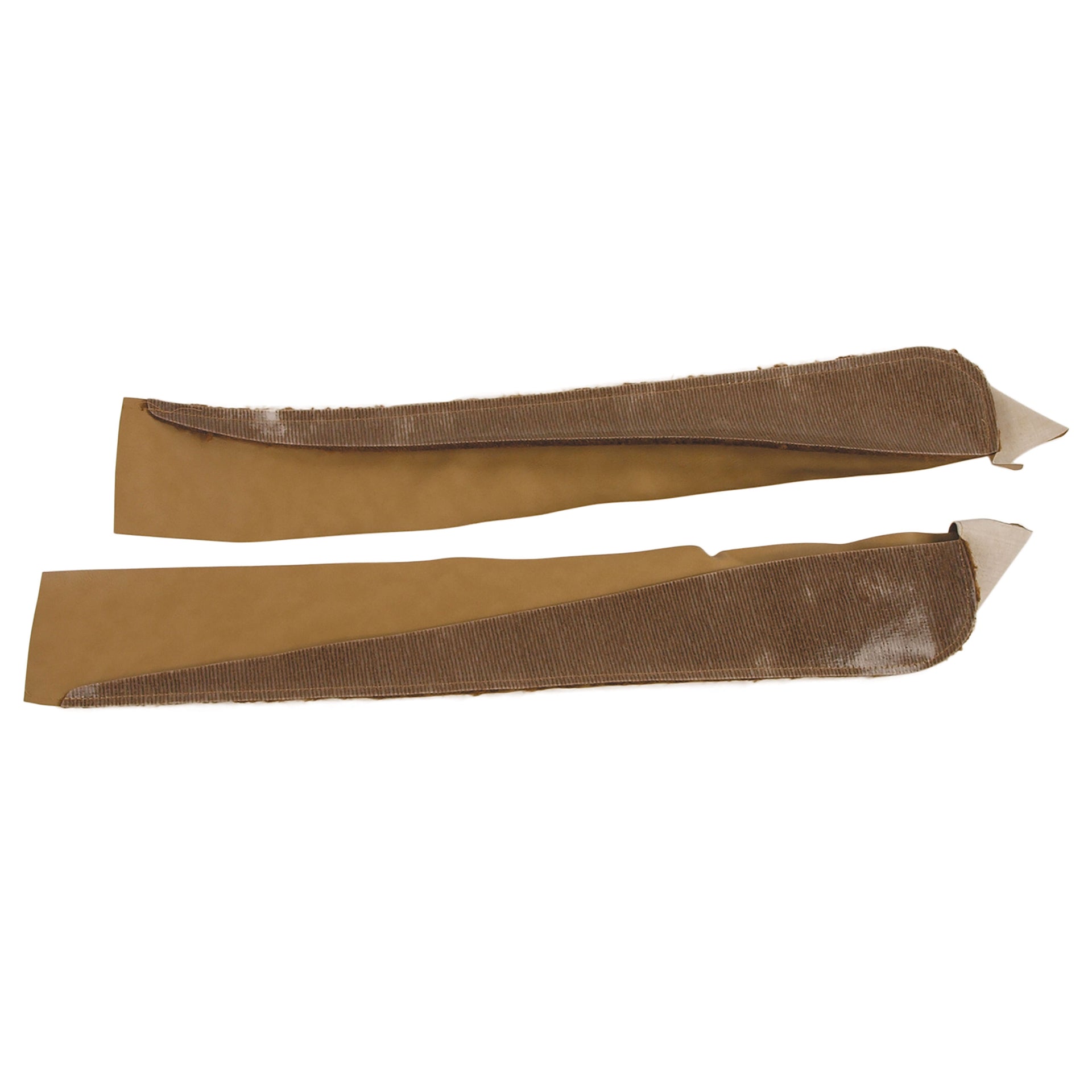 1976-1976 Corvette Carpet Vinyl Strips Dark Buckskin-4336A1-Corvette-Store-Online