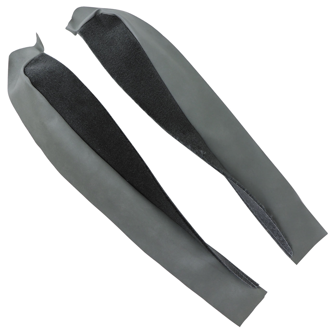 1976-1976 Corvette Carpet Vinyl Strips Dark Smoke-4336A2-Corvette-Store-Online