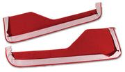 1986-1989 Corvette Carpet Vinyl Strips Red-433775-Corvette-Store-Online