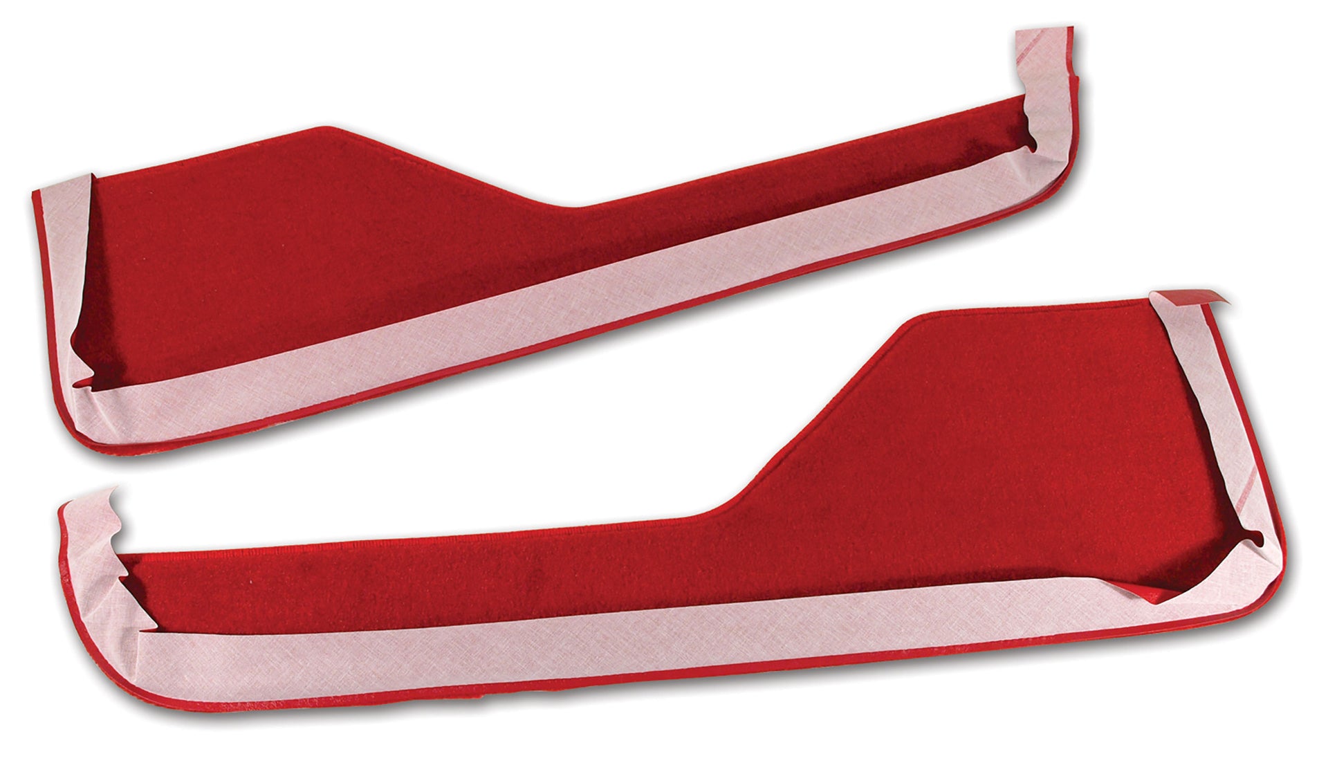 1986-1989 Corvette Carpet Vinyl Strips Red-433775-Corvette-Store-Online