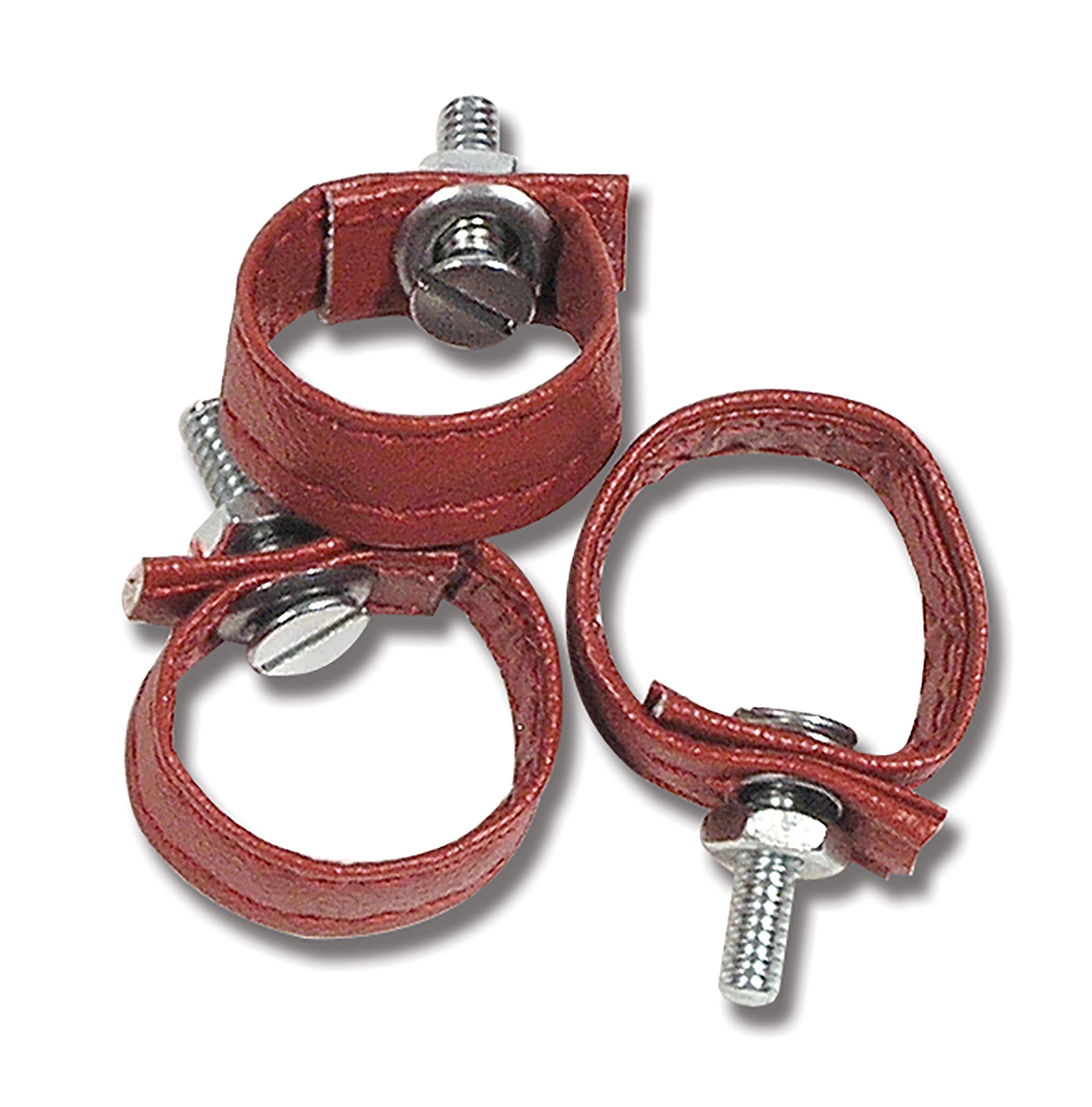 1977-1977 Corvette Rear Door Pulls Red 3 Piece-433824-Corvette-Store-Online