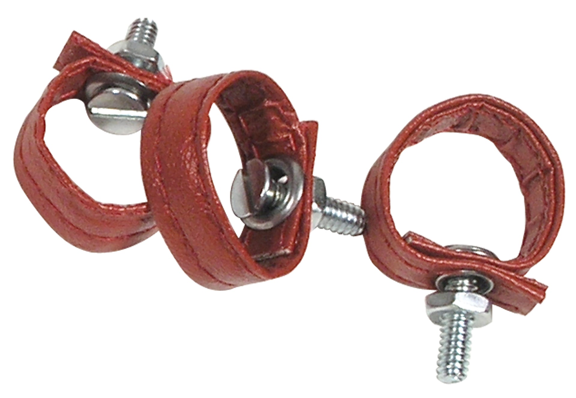 1968-1972 Corvette Rear Door Pulls Red 3 Piece-433830-Corvette-Store-Online