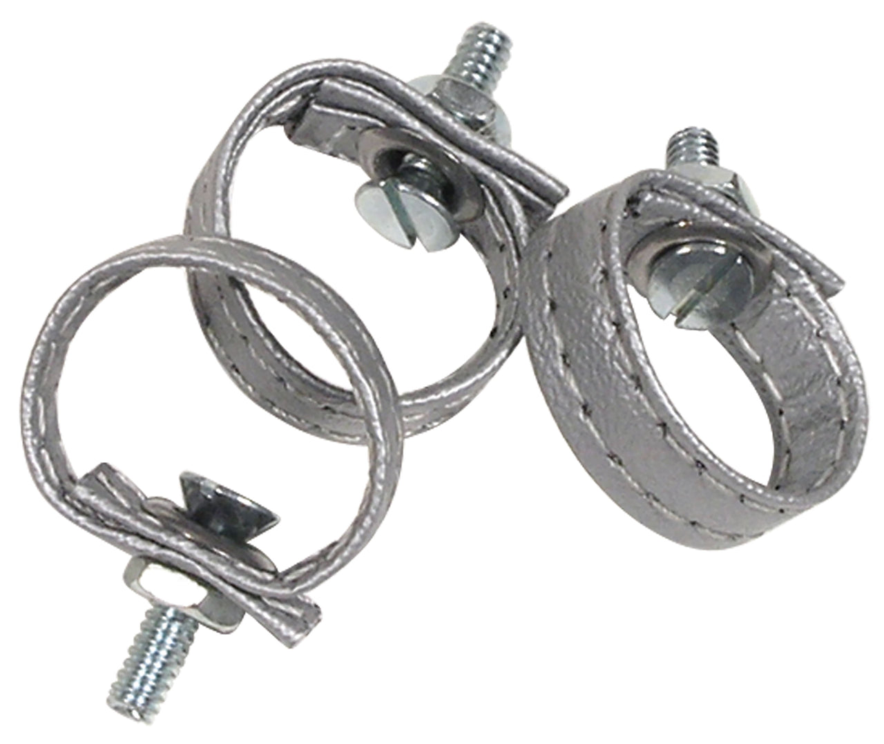 1974-1975 Corvette Rear Door Pulls Silver 3 Piece-433861-Corvette-Store-Online