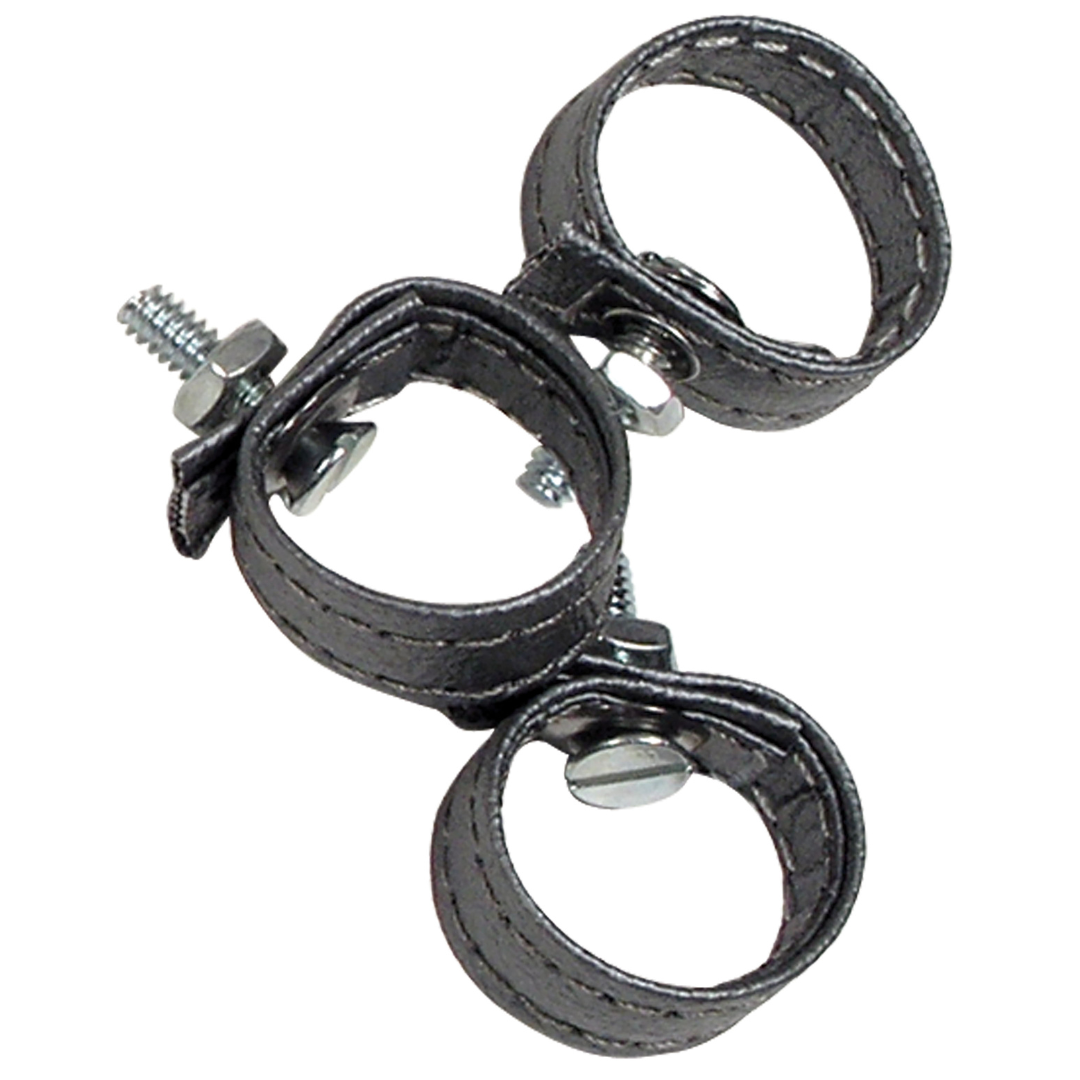 1968-1969 Corvette Rear Door Pulls Gunmetal 3 Piece - CA