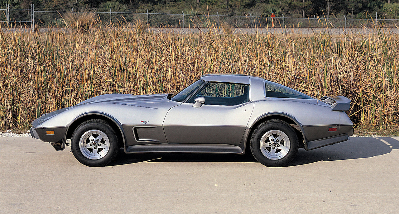 1978-1978 Corvette Body Strip Decal Kit Silver Anniversary-43420-Corvette-Store-Online