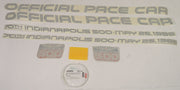 1986-1986 Corvette Body Stripe Decal Kit Pace Silver-43425-Corvette-Store-Online