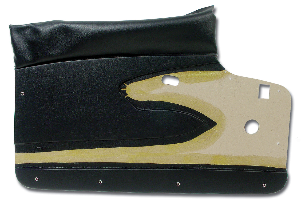 1959-1959 Corvette Door Panels Black W/O Supports-434820-Corvette-Store-Online