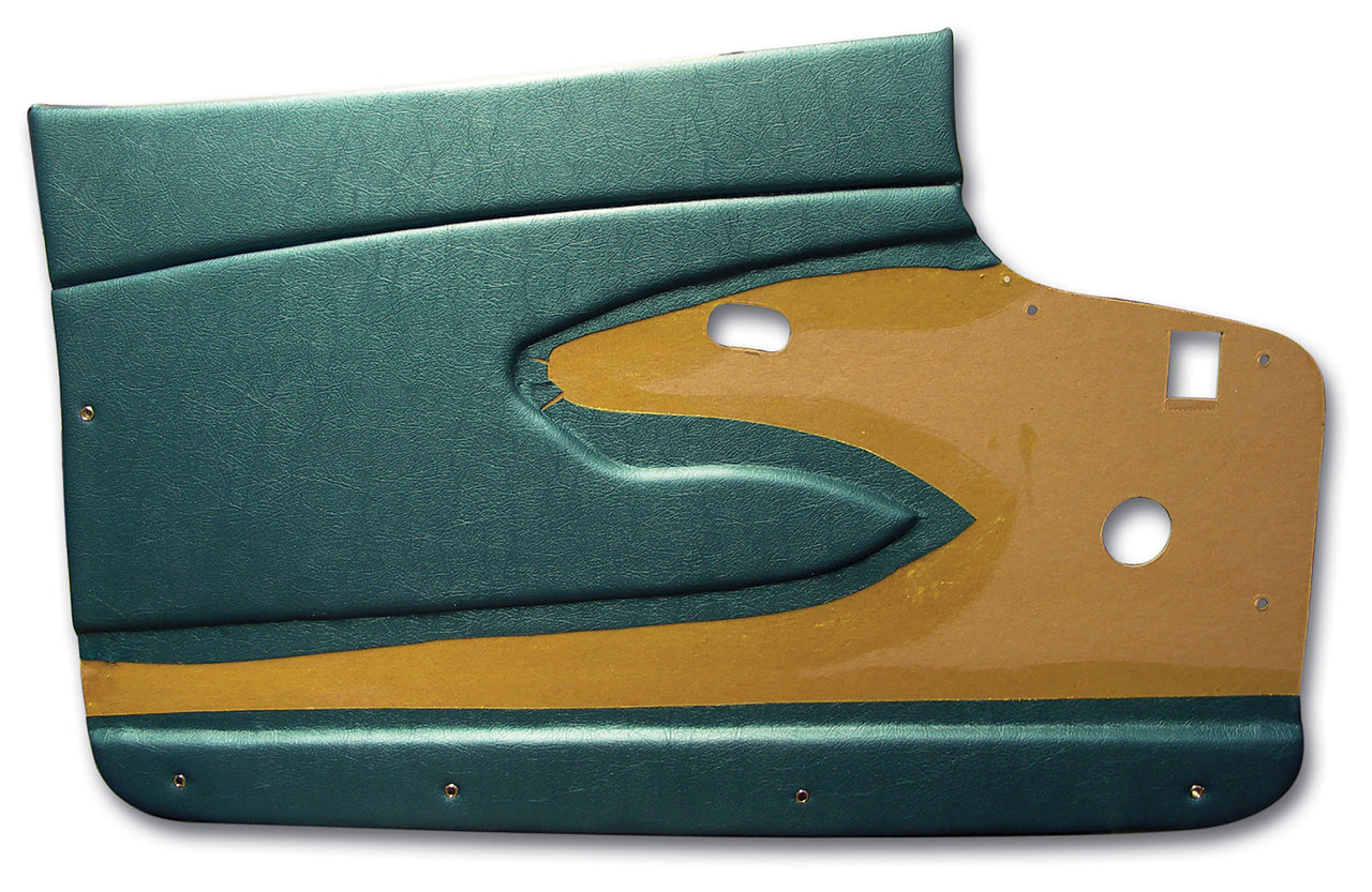1959-1959 Corvette Door Panels Turquoise Metal Support-435006-Corvette-Store-Online