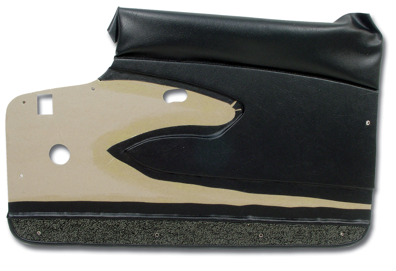 1960-1961 Corvette Door Panels Black-435320-Corvette-Store-Online