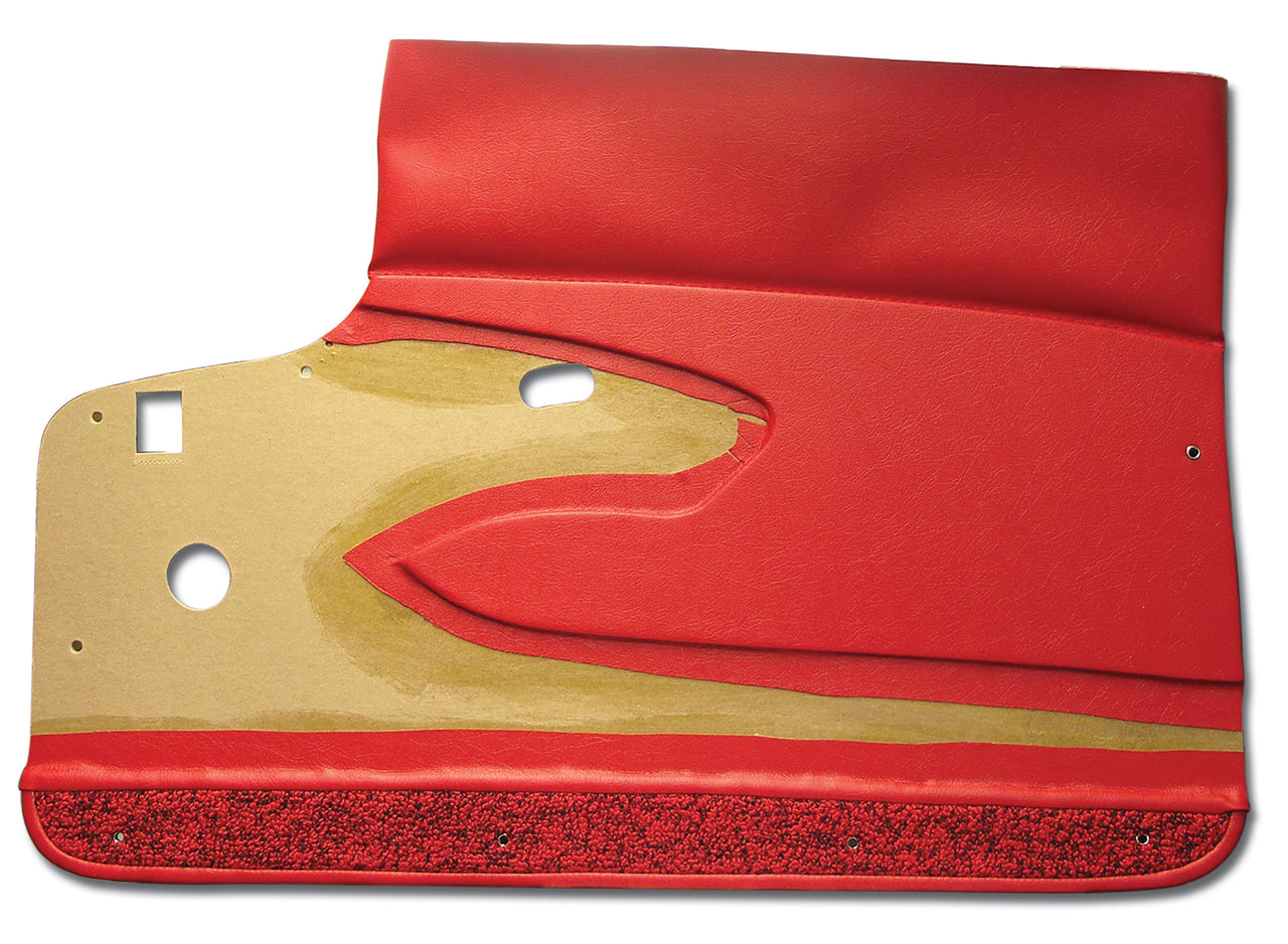 1960-1961 Corvette Door Panels Red-435335-Corvette-Store-Online