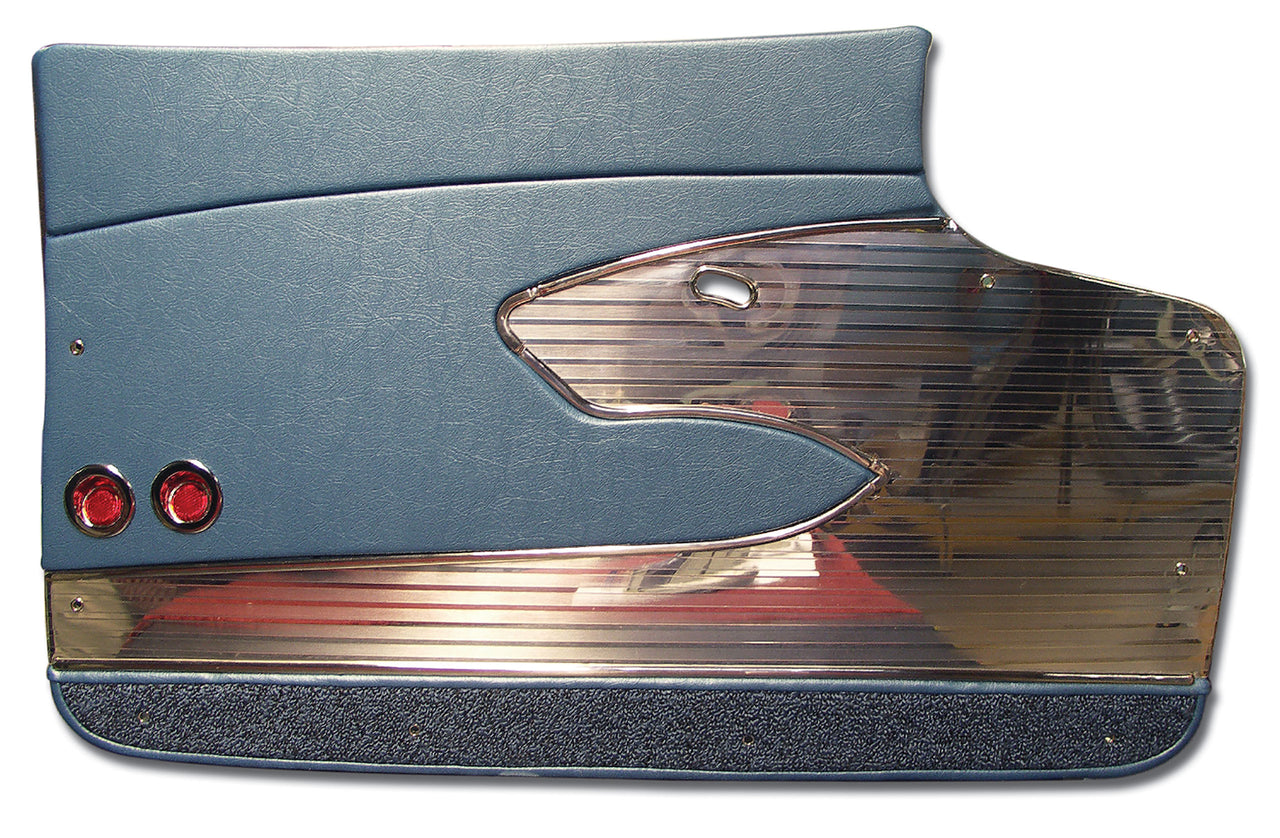 1961-1961 Corvette Door Panels Blue Deluxe-435908-Corvette-Store-Online