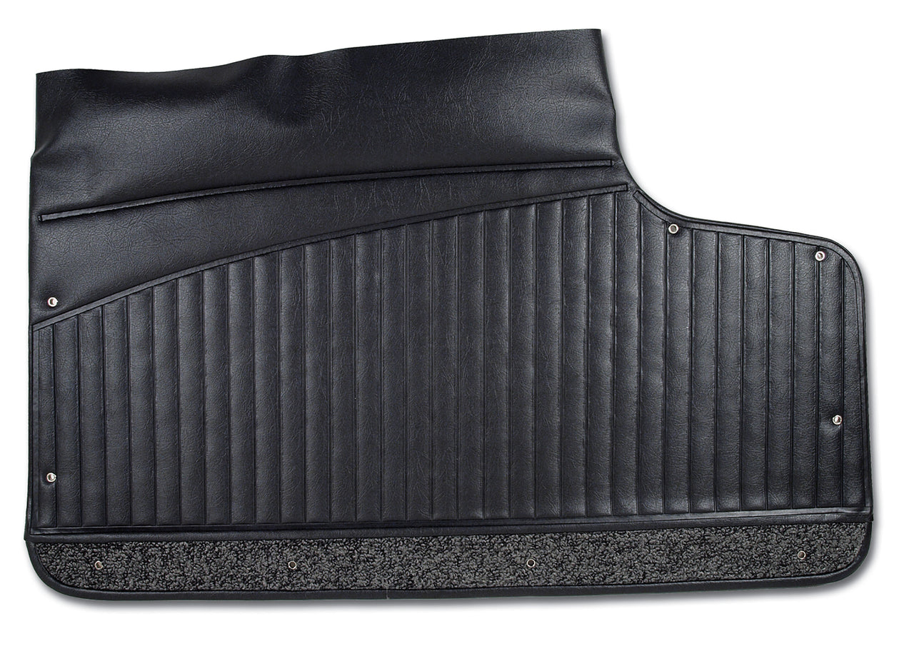 1962-1962 Corvette Door Panels Black-436020-Corvette-Store-Online