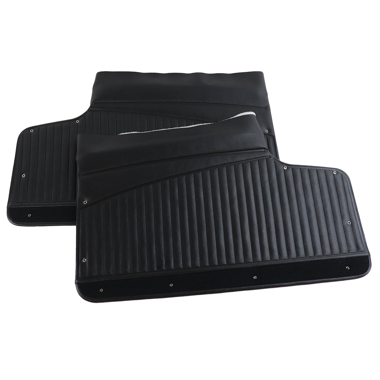 1962-1962 Corvette Door Panels Black-4360B1-Corvette-Store-Online